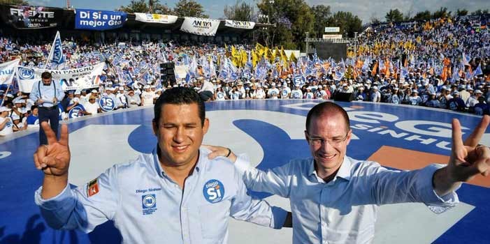 Seguridad será una prioridad, se compromete Diego Sinhué