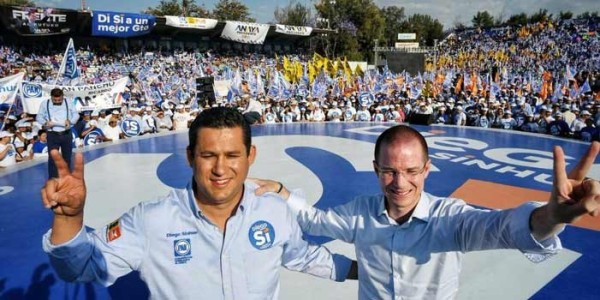 Seguridad será una prioridad, se compromete Diego Sinhué