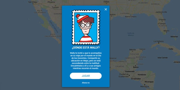 Encuentra a Wally con Google Maps y recorre el mundo