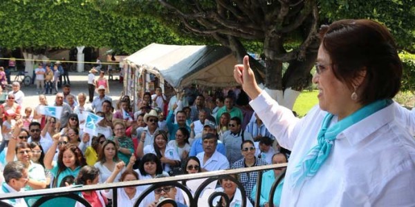 Candidatura es un paso más para las mujeres, dice Bertha Solórzano
