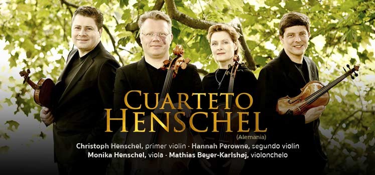 Cuarteto Henschel, uno de los mejores cuartetos estará en el Forum Cultural
