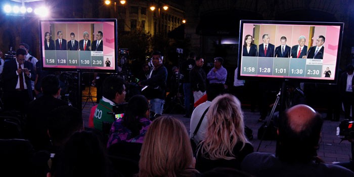 Debate presidencial genera 1.4 millones de mensajes en Twitter