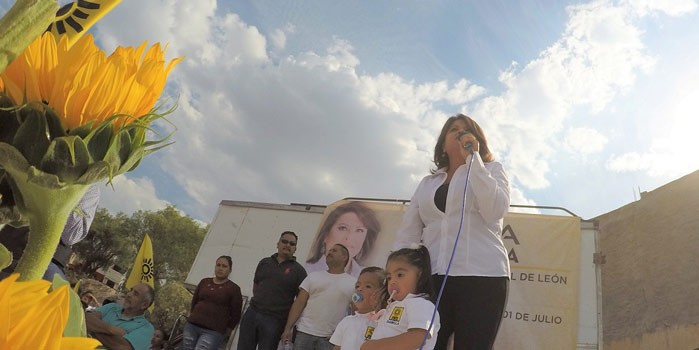 Arranca Lupita Torres Rea en San Juan de Otates su campaña a la alcaldía de León