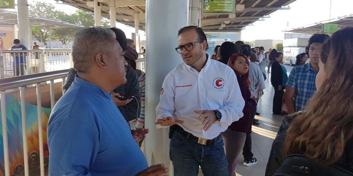 Propone candidato del PRI reingeniería del transporte público en León