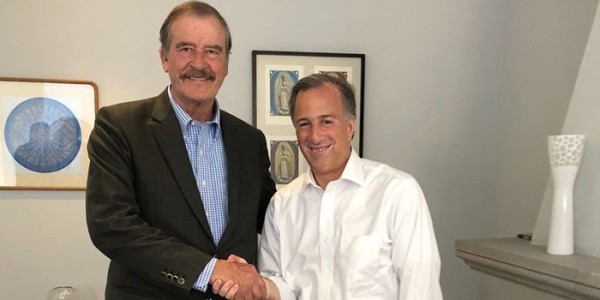 Meade se reúne con el expresidente Vicente Fox