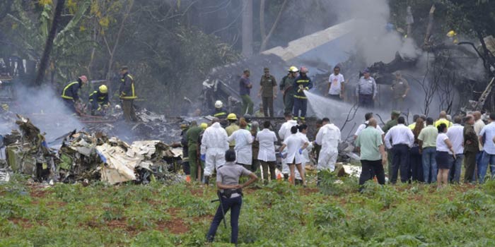 Cae avión con 104 pasajeros a bordo tras despegar de La Habana