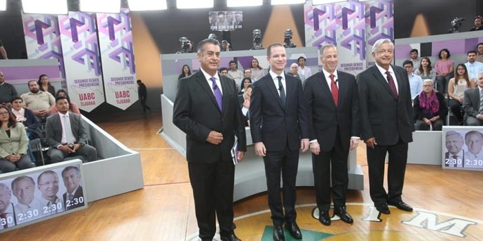 Segundo debate presidencial generó 2.4 millones de mensajes en Twitter