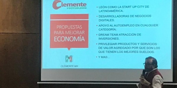 Clemente Villalpando afirma tener el segundo lugar en la encuestas