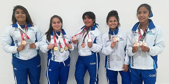 Logra Guanajuato 18 medallas en la Olimpiada Nacional