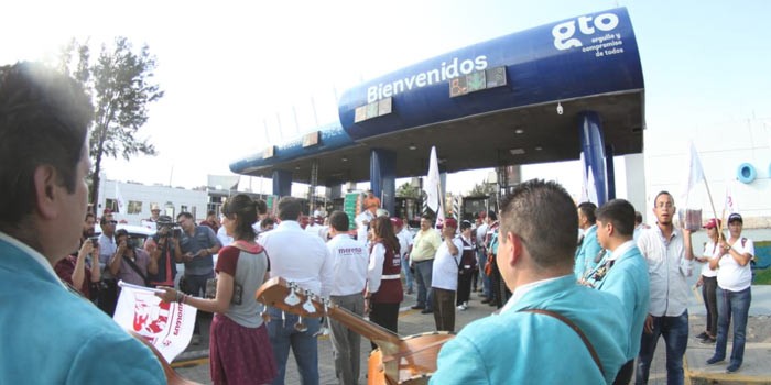 Le dicen adiós a la caseta Guanajuato-Silao, Sheffield promete eliminarla