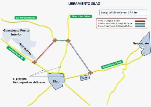 Buscan 35 empresas de CMIC participar en la construcción del Libramiento de Silao