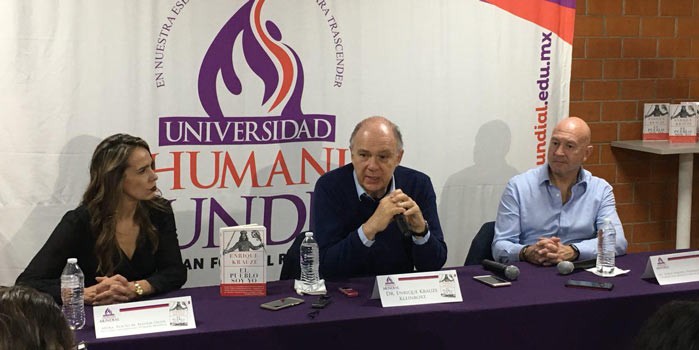 Pide Enrique Krauze a jóvenes en León no votar en ‘cascada’