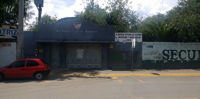 Fallece alumno al interior de la Telesecundaria No 11 en Ciudad Aurora