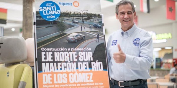 Propone López Santillana concluir el Malecón del Río hasta Timoteo Lozano