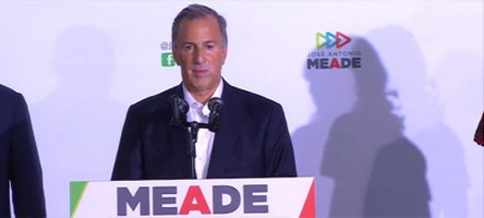 Reconoce Meade triunfo de López Obrador