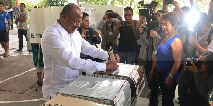 PRI respetará resultado electoral, afirma Juárez Cisneros