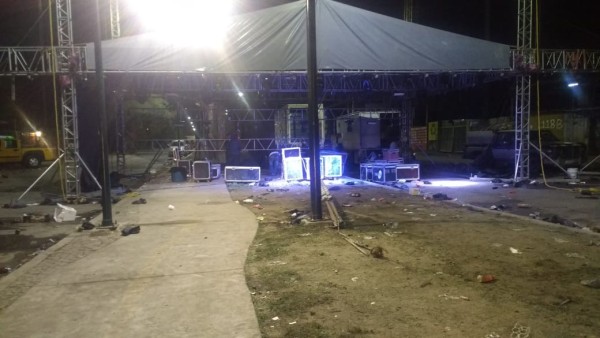 Balean a tres durante baile de fiesta patronal en Desarrollo El Potrero