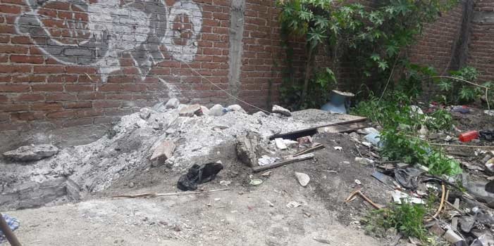 Permanece sin custodia y en el abandono la finca donde fue localizado un cuerpo semienterrado