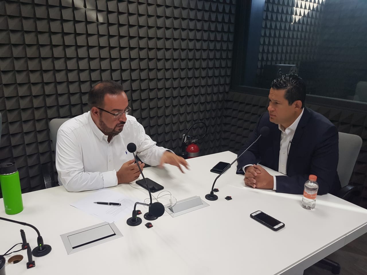 Afirma Diego Sinhue que va con todo contra la corrupción
