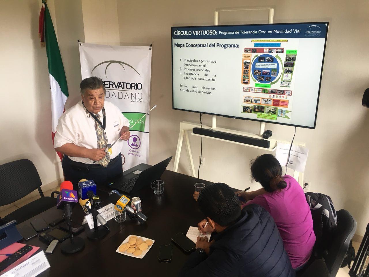 Líder del OCL sugiere implementar fotomultas en León