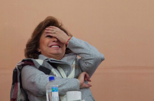 Circula la primera foto de Elba Esther Gordillo en libertad
