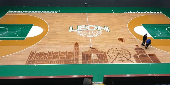 Abejas de León adecuan el Domo de la Feria para el próximo torneo nacional