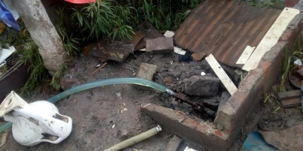 Localizan cadáver en las inmediaciones de una toma clandestina