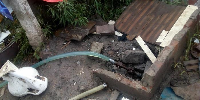 Localizan cadáver en las inmediaciones de una toma clandestina
