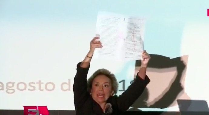 La reforma educativa se ha derrumbado: Elba Esther Gordillo
