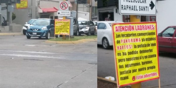 La Policía de León no ha podido detenerlos, nosotros sí: comerciantes de Panorama