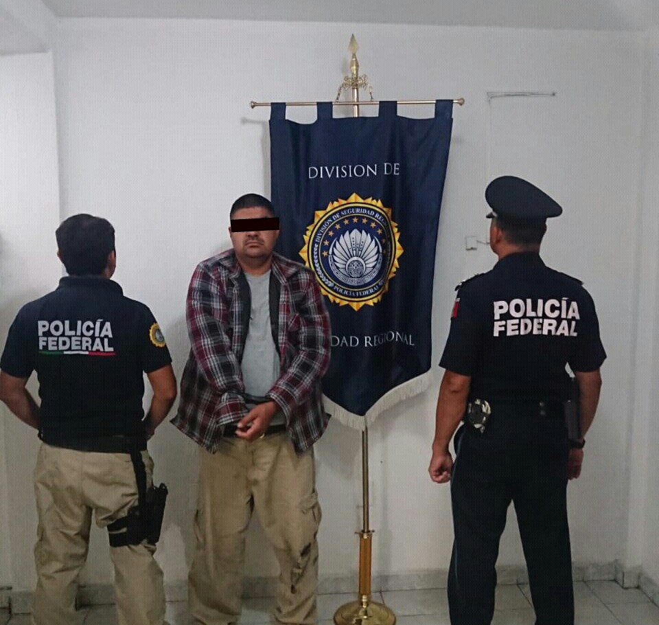 Cae hombre con orden de aprehensión en Estados Unidos