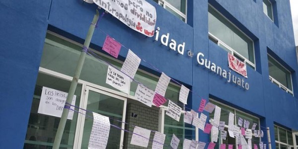 Sin solución denuncias de acoso sexual, denuncia colectivo UG en Sororidad