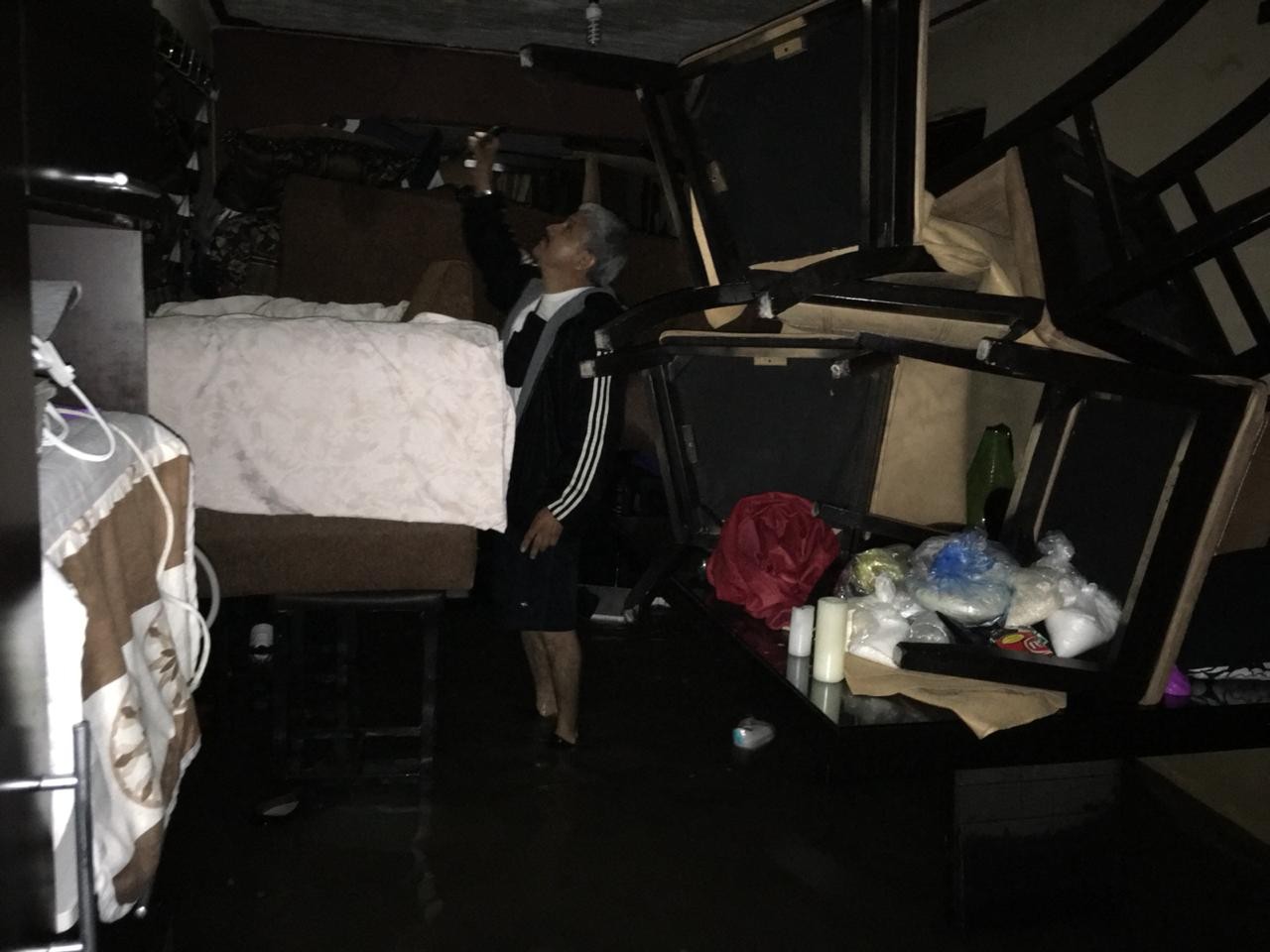 Inunda tromba casas en 28 colonias