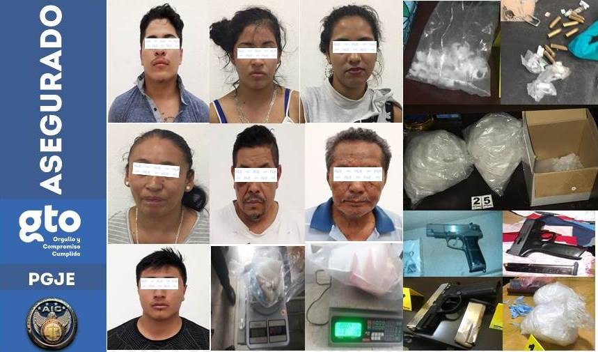 Detienen a siete durante cateo en 'San Pancho'