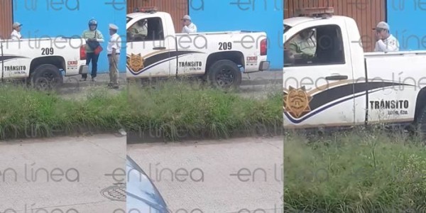 Renuncia elemento de Tránsito tras denuncia ciudadana, uno más está bajo investigación