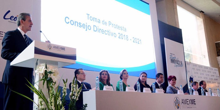 Rinde protesta Consejo 2018 - 2021 de Amexme León