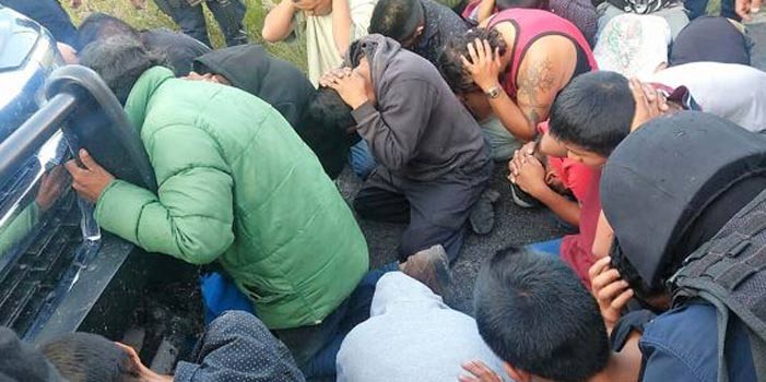 33 detenidos tras disturbios en Jerécuaro