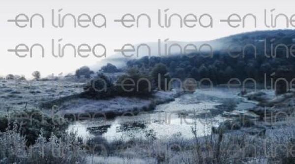 Cae aguanieve en Sierra de Lobos