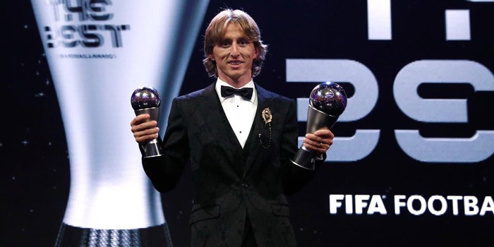 Luka Modric, elegido Mejor Jugador del Mundo por la IFFHS