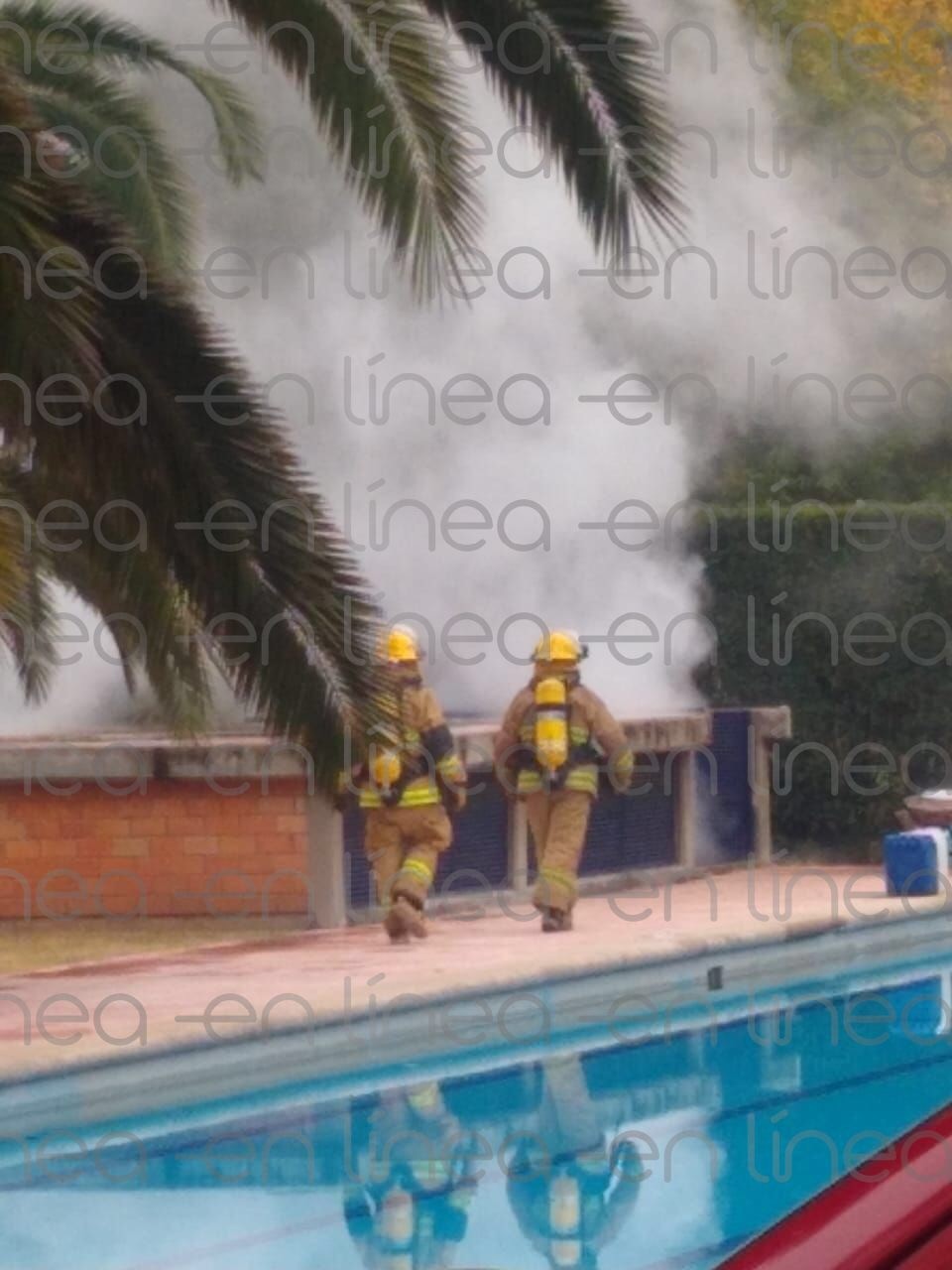 Espanta nube de químicos en alberca de seminario