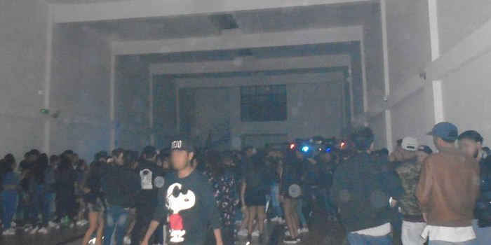 Sancionan a organizadores de fiesta clandestina