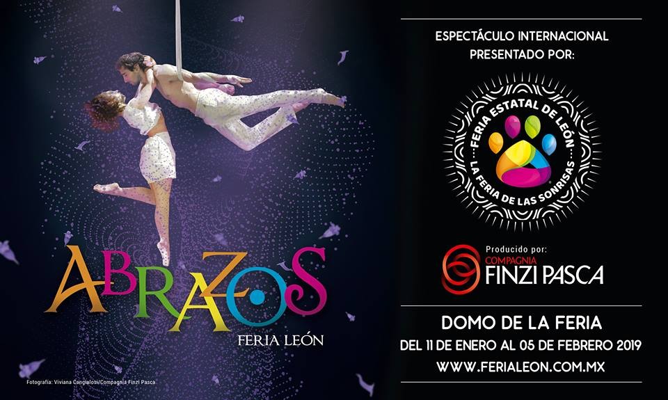 Abrazos en la Feria de León