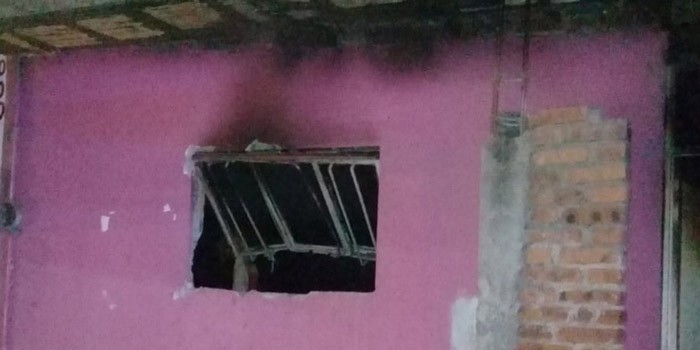 Cinco lesionados en Villagrán tras incendio de un bidón con gasolina