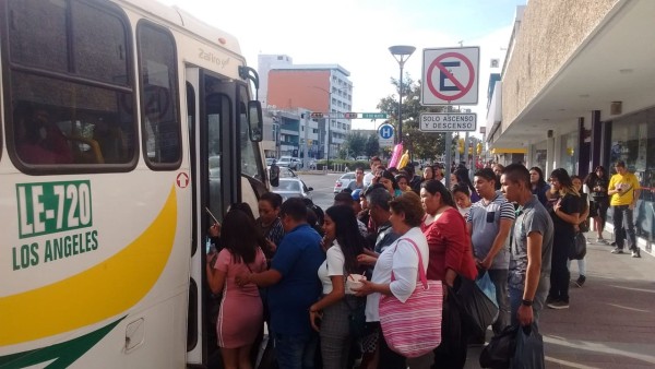 Identifican mayor movilidad en transporte público