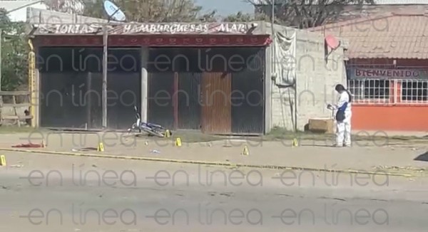 Asesinan a hombre a balazos en el camino al Conalep
