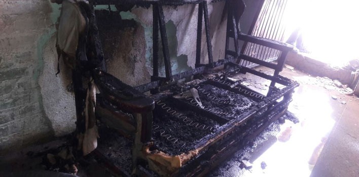 Se incendia vivienda en Barrio del Coecillo