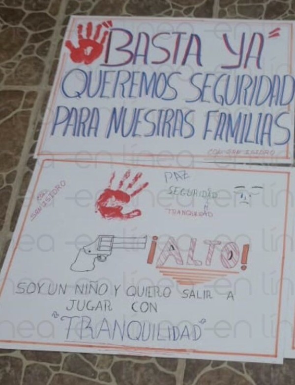 Invitan colonos de San Isidro a marcha por la paz
