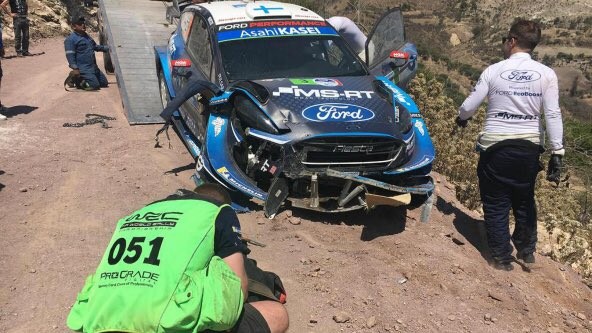 Se retira Suninen del Rally México