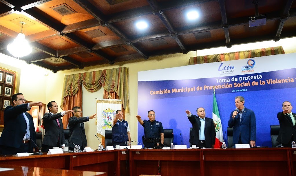 Rinde protesta Comisión de Prevención Social de la Violencia
