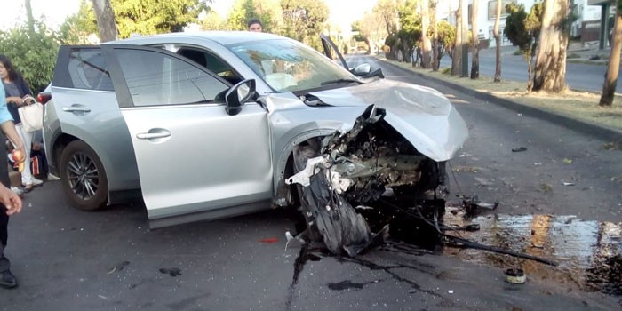 Policía dio vuelta prohibida en Paseo de Los Insurgentes